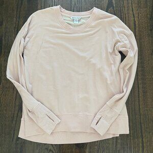 Athleta Coaster Luxe Sweatshirt Size Small Petite